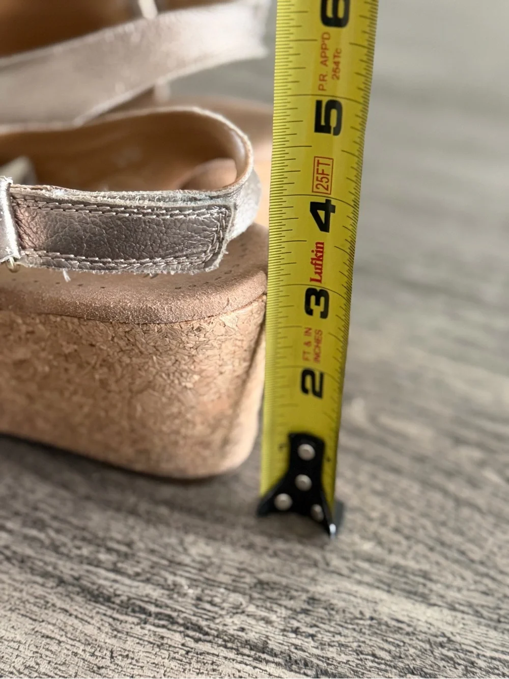 Clarks slingback wedge